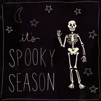 Halloween Skeleton GIF by Susanne Lamb
