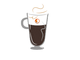 Hot Coffee Sticker by vantienen