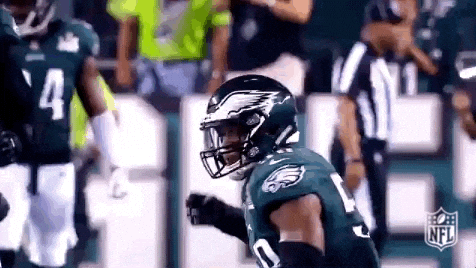 Philadelphia Eagles Football GIF by NFL - Find &amp; Share on GIPHY
