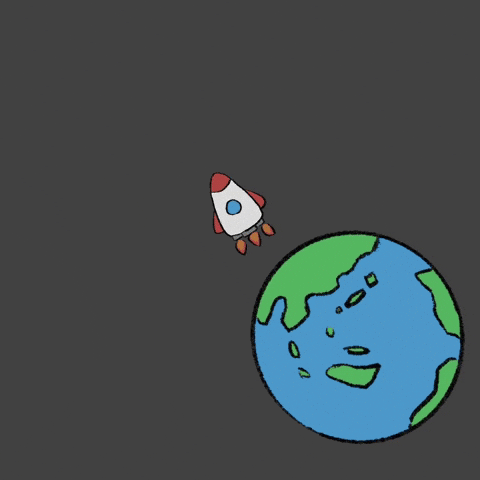Space Travel GIF
