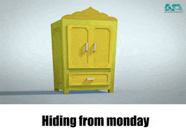 tired monday morning GIF by Aum