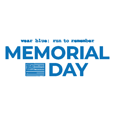 Go Blue Memorial Day Sticker by wear blue