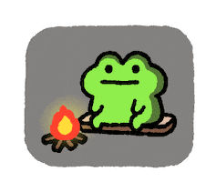 Fire Camping Sticker