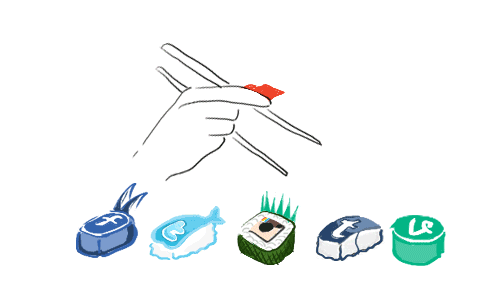 social media animation GIF