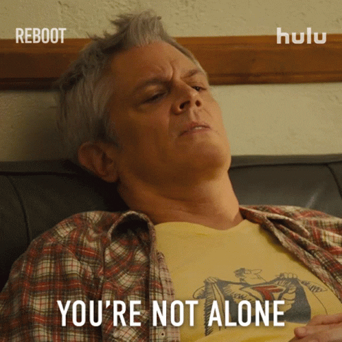 Youre Not Alone Tv Show GIF by HULU