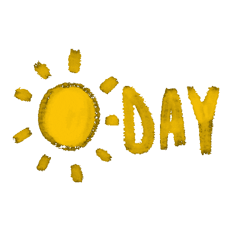 Text Sun Sticker