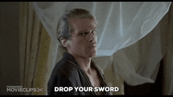 princess bride drop your sword GIF by chuber channel