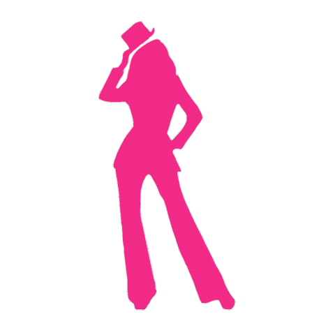 Top Hat Pink Sticker by Kristin Chenoweth