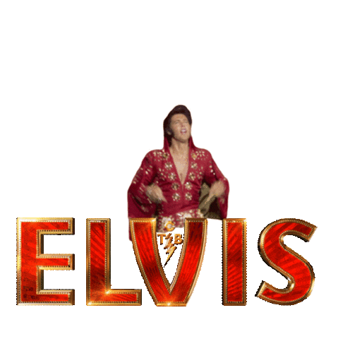 Elvis Presley Singing Sticker by Baz Luhrmann’s Elvis Movie