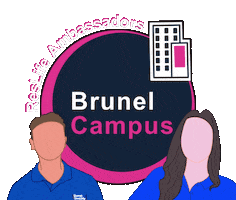 London University Sticker by Brunel Residences Ambassadors