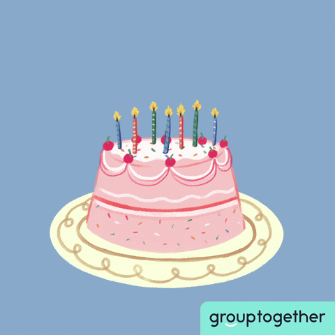 Celebrate Happy Birthday GIF by GroupTogether