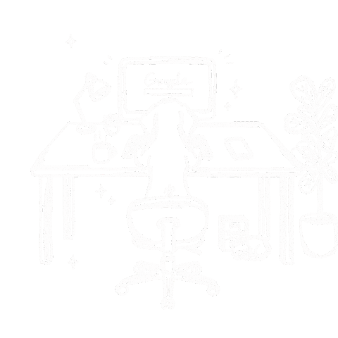 Dog Work Sticker by BFOURSTUDIO