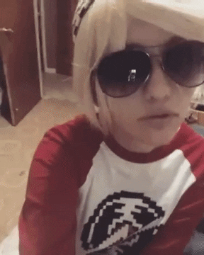trash cosplay homestuck dave dave strider GIF
