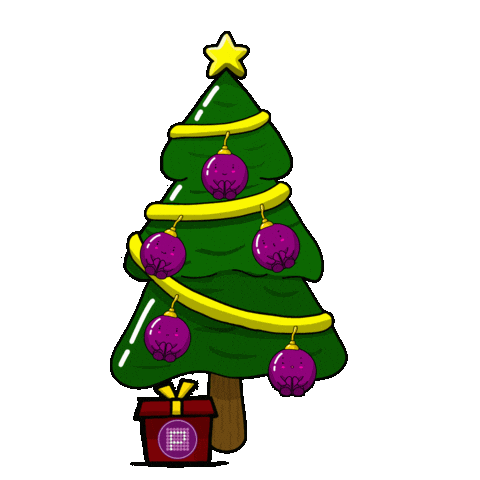 Bless Merry Christmas Sticker by Pocca Dot Media