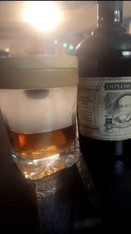 Smoked Rum Diplomatico GIF