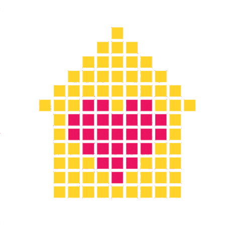 Heart Hartenhuis Sticker by Het Vergeten Kind