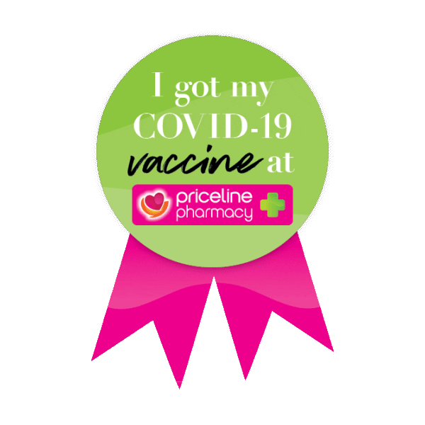 Vaccine Sticker by Priceline Pharmacy