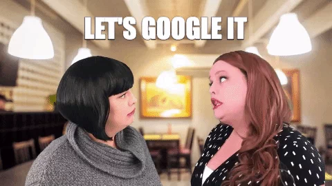 Google It Funny Girl GIF