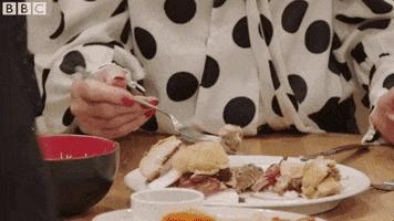mary berry eating GIF by BBC