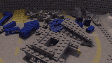 lego spaceship GIF