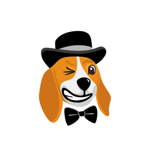 Dog Misterdog Sticker by Mister Puss