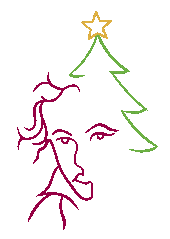 Merry Christmas Sticker by Ticket Gretchen