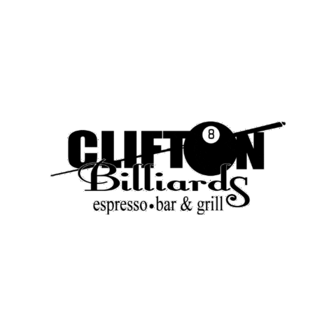 Clifton Billiards Sticker