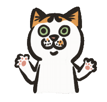 Happy Cat Sticker
