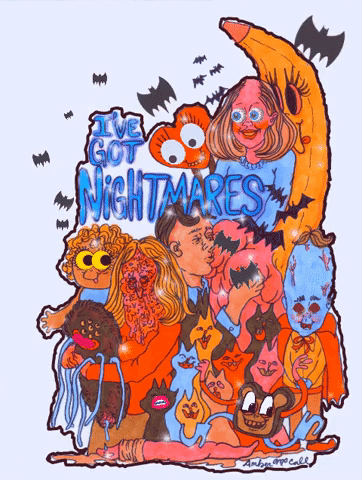 nightmares GIF by Amber McCall