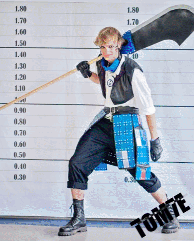 Artist Cosplay GIF