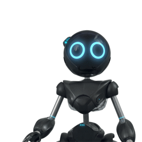 Robot Blu Sticker by Buderus Deutschland