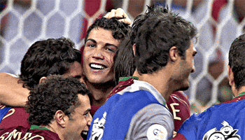 Happy Cristiano Ronaldo GIF