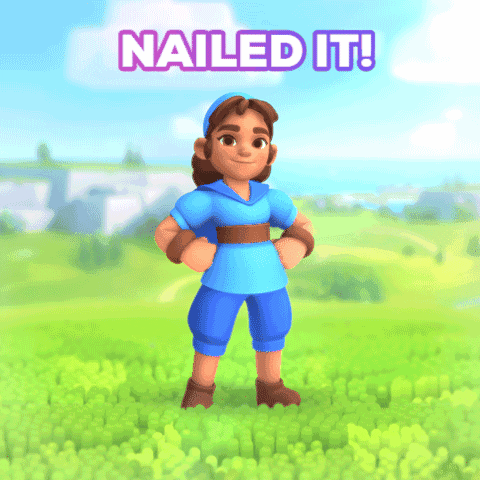 Game Good Job GIF by Everdale