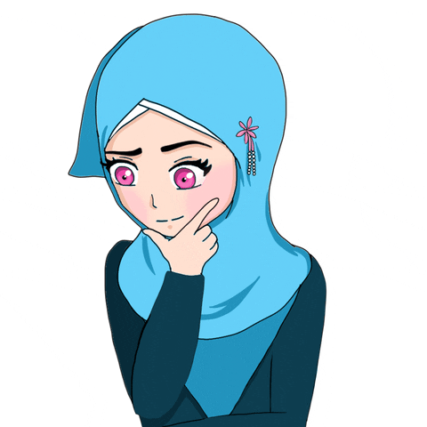 anime girl muslim GIF