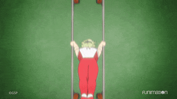 Parallel Bars Gymnastics GIF by Funimation