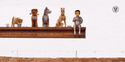 isle of dogs eating GIF by 20th Century Fox Home Entertainment