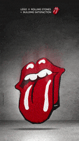The Rolling Stones Stockholm GIF by LEGO