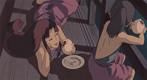 Studio Ghibli Eating GIF - Find & Share on GIPHY