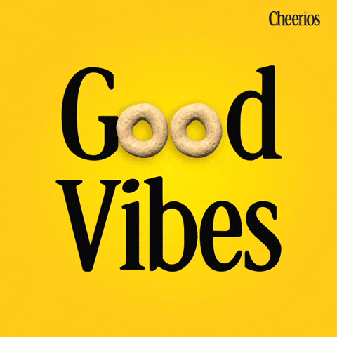 Good Vibes Happy Dance GIF by Cheerios