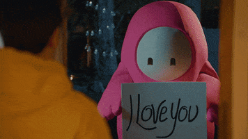 I Love You Game GIF by Fall Guys