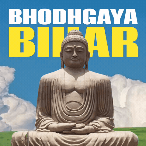 Lord Buddha Bihar GIF