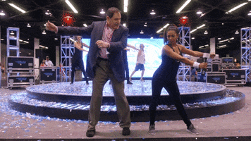 the late show floss dance GIF by The Late Show With Stephen Colbert