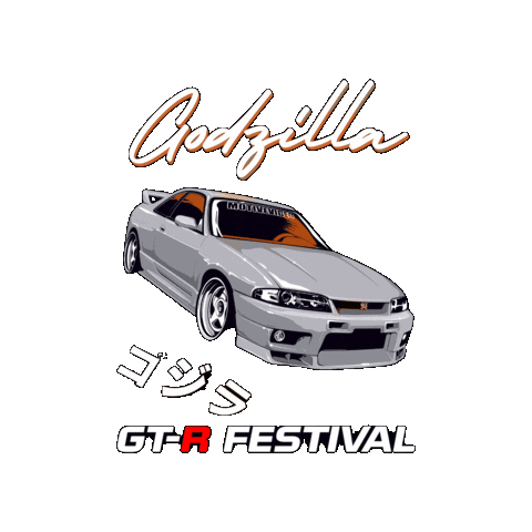 R33 Sticker by GT-R Festival