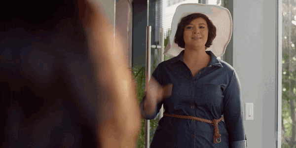 Ta-Da Doing The Most GIF by You're The Worst  - Find & Share on GIPHY
