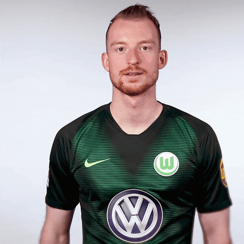 maximilian arnold wow GIF by VfL Wolfsburg