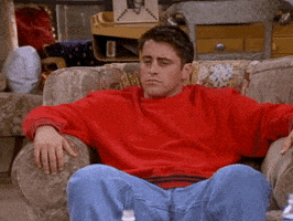 shocked joey GIF