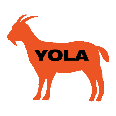 Goat Sticker by Dope As Yola