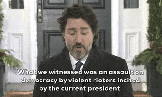Justin Trudeau Insurrection GIF by GIPHY News
