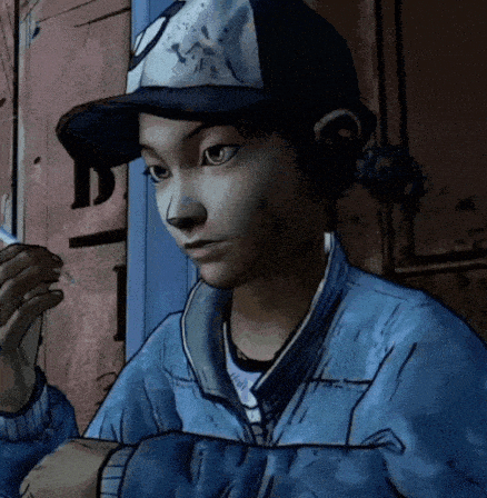 The Walking Dead Game Smoking GIF