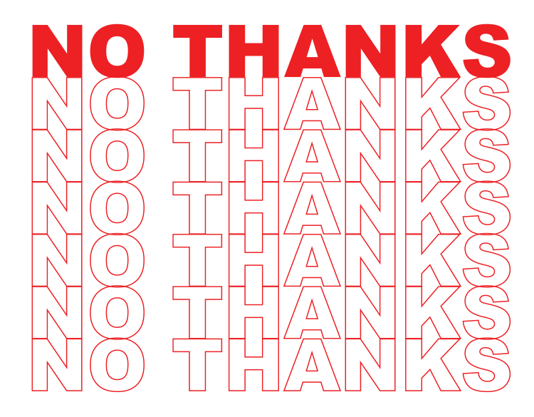 No Thank You Sticker By Femfetti For Ios Android Giphy